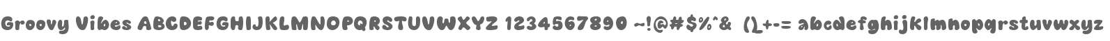 Groovy Vibes