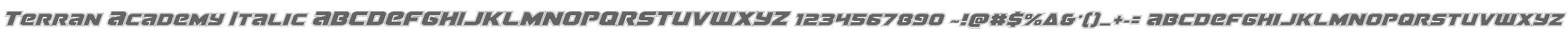 Terran Academy Italic