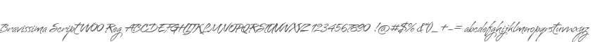 Bravissima Script W00 Reg
