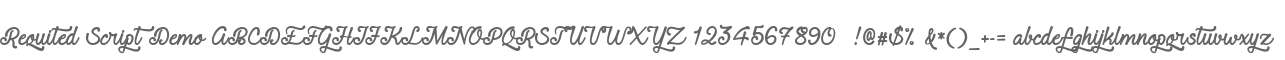 Requited Script Demo