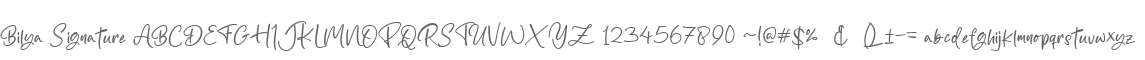 Bilya Signature