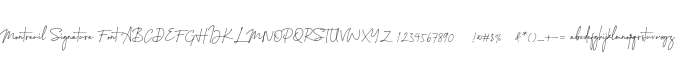 Montreuil Signature Font