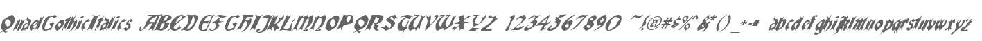 QuaelGothicItalics
