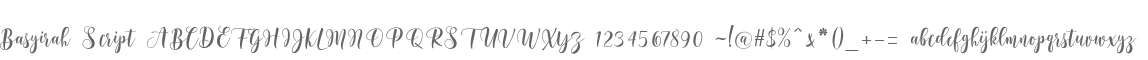 Basyirah Script