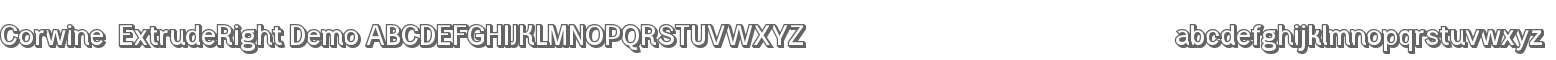 Corwine Extrude Right Demo