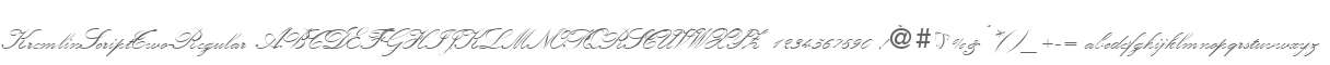 KremlinScriptTwo-Regular