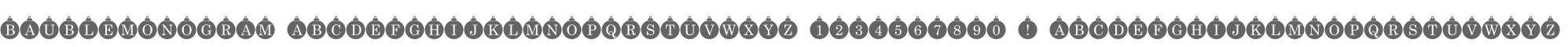 Bauble_Monogram