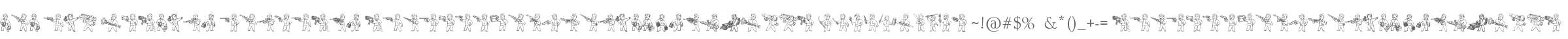 Pip Boy Weapons Dingbats