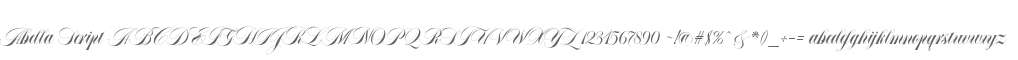 Abella Script