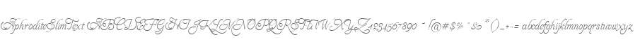 AphroditeSlimText