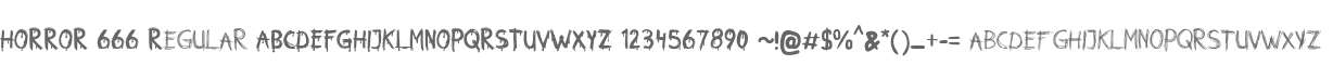 HORROR 666
