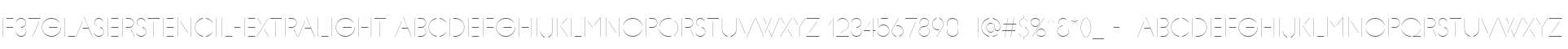 F37GlaserStencil-ExtraLight