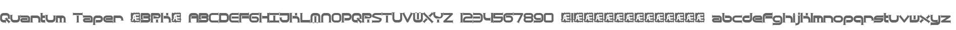 Quantum Taper (BRK)