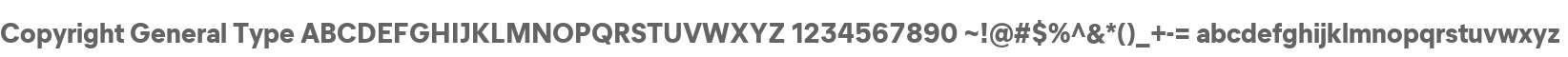 Copyright General Type