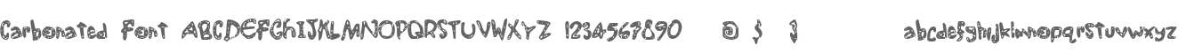 Carbonated Font