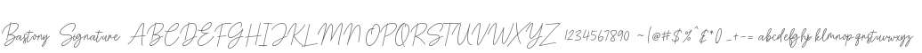 Bastony Signature