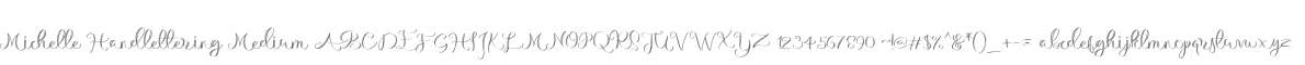 Michelle Handlettering Medium