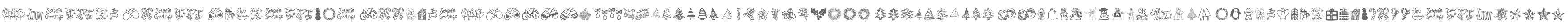 Austie Bost Christmas Doodles