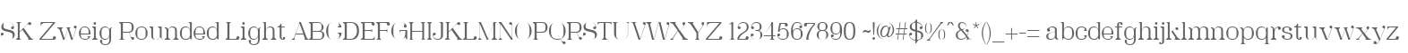 SK Zweig Rounded Light