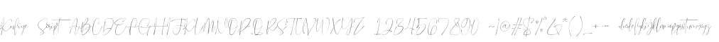 Kufiye Script