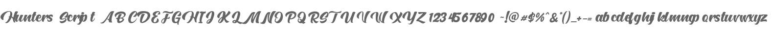 Hunters Script