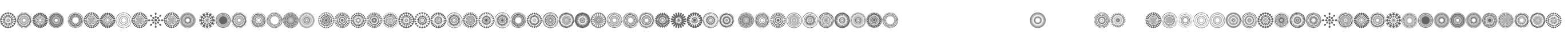 Font Mandalas pro 2018