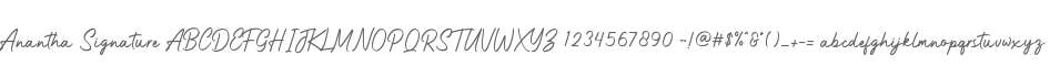 Anantha Signature