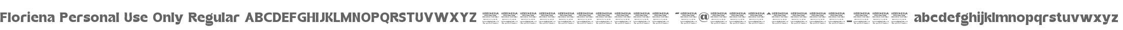 Floriena Personal Use Only
