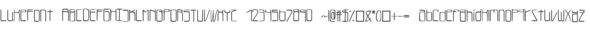 LukeFont