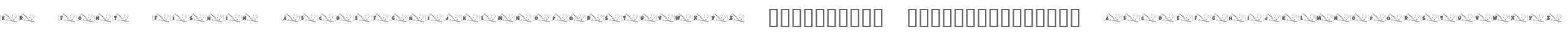 KR Font Fishin