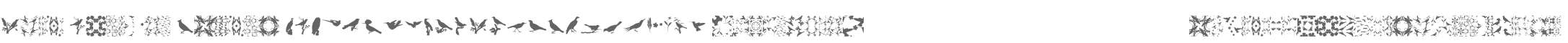 Love Birds W95 Pattern