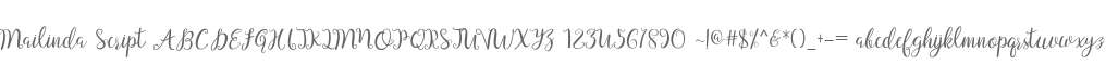 Mailinda Script