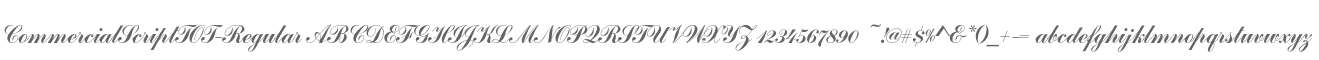 CommercialScriptTOT-Regular
