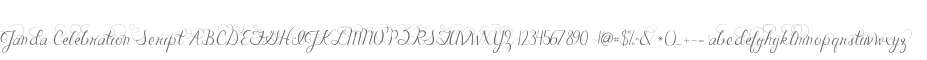 Janda Celebration Script