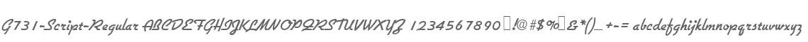 G731-Script-Regular