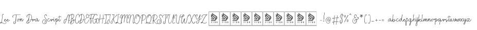 Lee Ton Dra Script