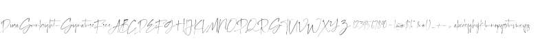 Diora Sunbright - Signature Free