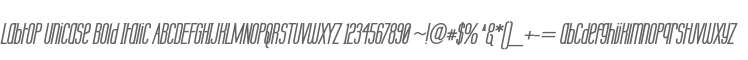 Labtop Unicase Bold Italic V1