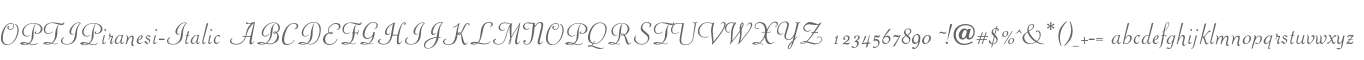 OPTIPiranesi-Italic