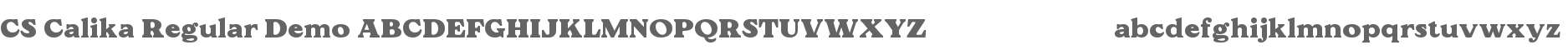 CS Calika Demo