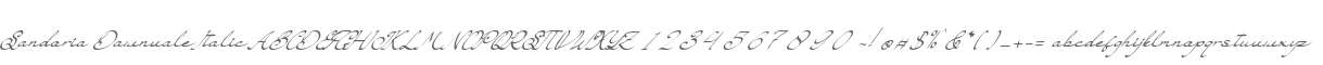 Sandoria Dawnvale Italic