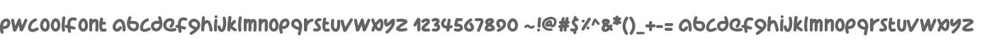 PWCoolFont
