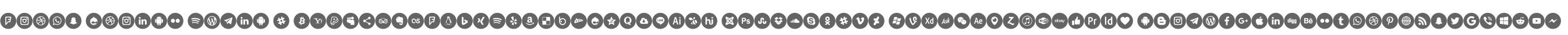 Icons Social Media 8