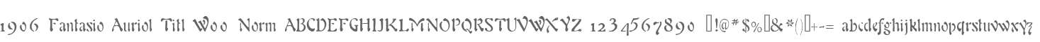 1906 Fantasio Auriol Titl W00 Norm