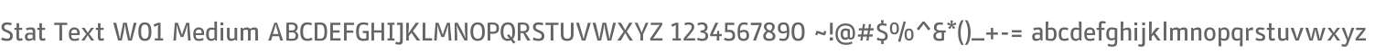 Stat Text W01 Medium