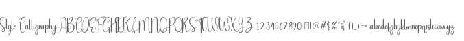 Style Calligraphy