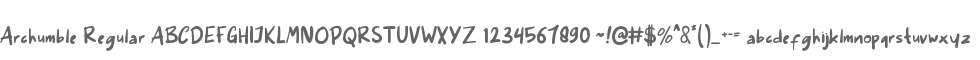 Archumble