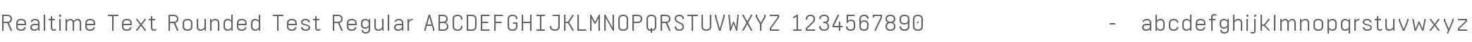Realtime Text Rounded Test