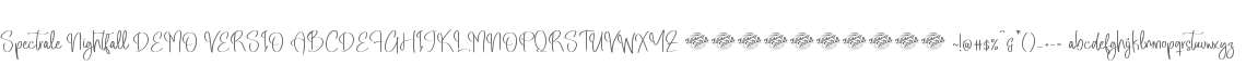 Spectrale Nightfall DEMO VERSIO