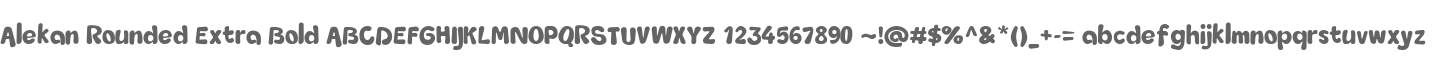 Alekan Rounded ExtBd